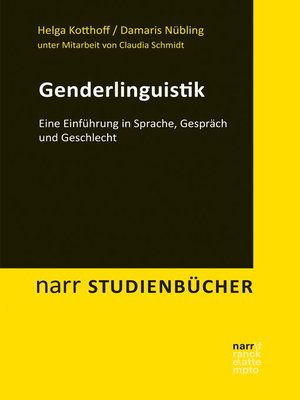 cover image of Genderlinguistik